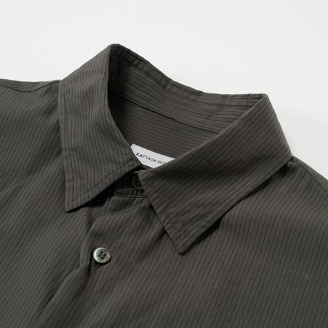 KAPTAIN SUNSHINE (キャプテンサンシャイン) / Plain SS Shirt STRIPE