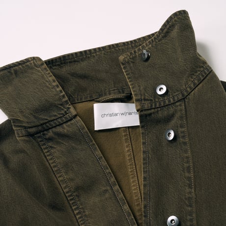 Christian Wijnants (クリスチャン・ワイナンツ) / Denim Jacket With Standing Collar