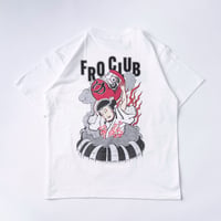 FROCLUB×祇園だるま S/S TEE WHITE