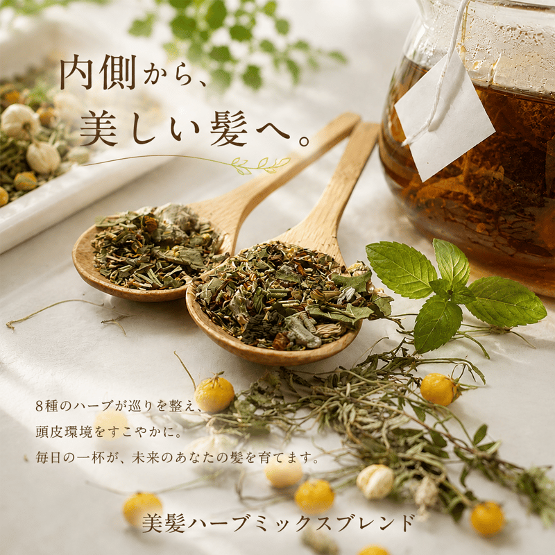 美髪ハーブミックスブレンド ハーブティー | Herb Tea AOZORA