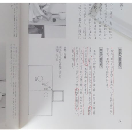 副読本 薄茶の点前 炉編 / 大日本茶道学会