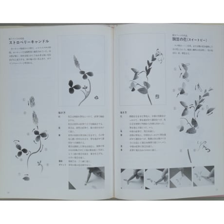 花と風物の俳画 はがき絵 鈴木紅鴎 NHK出版
