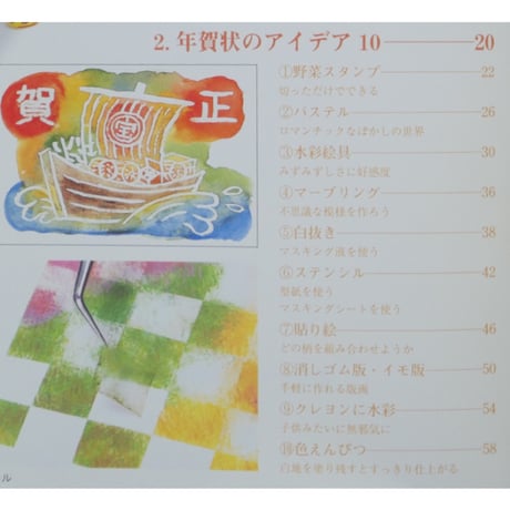 年賀状の素 視覚デザインの98年版 視覚デザイン研究所