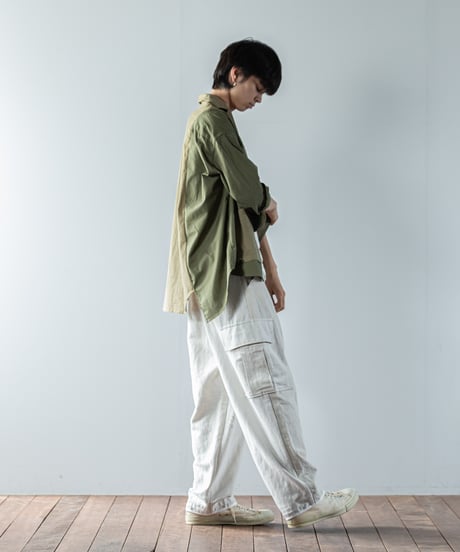 ARTE POVERA｜【 artea-reclothing602 】ユーロアーミー RE-ワイドシャツ