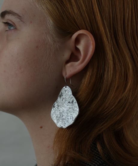 ★ARTEPOVERA｜【 artea-regoods902 】 Grundstof13 ハンドクラフトピアス  (ボックスラッピングにてお届け）