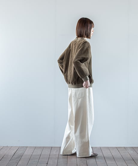 ATPOVA｜【 26WI41 】 コーデュロイ ラグランV (製品染)