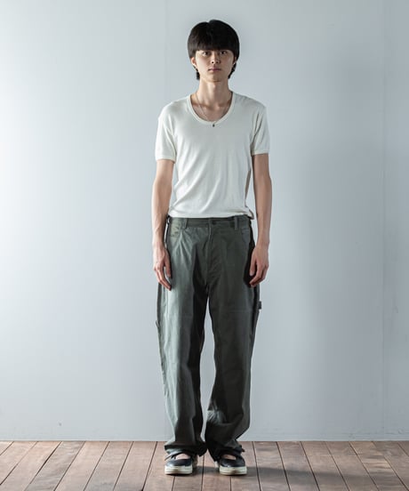 ARTE POVERA｜【 22WI82  】 ドイツランドリーBAG　RE-5ポケットバギーPT
