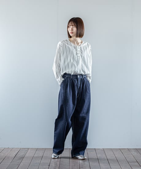 ATPOVA｜【 26WI48(TEIBAN - ATP013) 】 12OZデニム 2タックPT