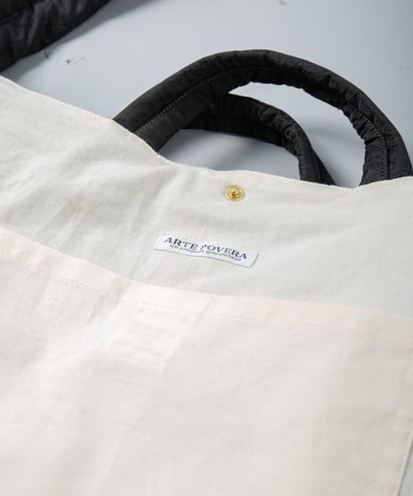 ARTE POVERA｜【 26WI64 】 チェコキルトパンツ(黒染) RE-トート＆ショルダーBAG