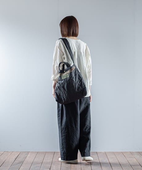 ARTE POVERA｜【 26WI64 】 チェコキルトパンツ(黒染) RE-トート＆ショルダーBAG