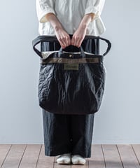 ARTE POVERA｜【 26WI64 】 チェコキルトパンツ(黒染) RE-トート＆ショルダーBAG