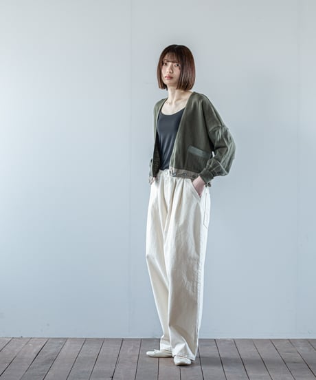 ARTE POVERA｜【 26WI62 】 スウェーデンウールアンダーパンツ RE-カーディガン