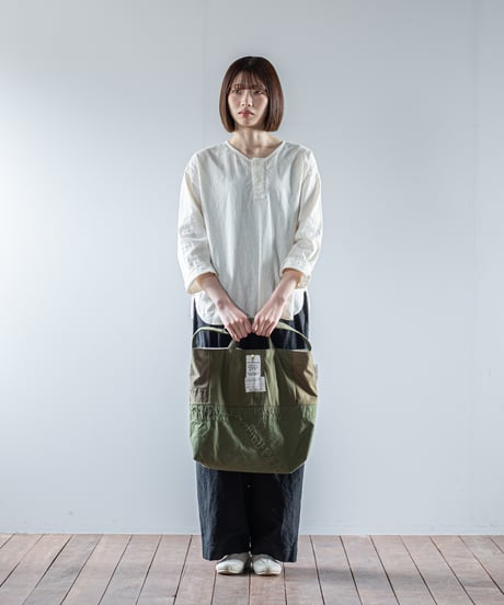 ARTE POVERA｜【 26WI56 】 イギリススモックパーカー&ルーマニアテントMIX RE-トート＆ショルダーBAG