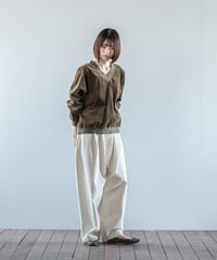 ATPOVA｜【 26WI41 】 コーデュロイ ラグランV (製品染)