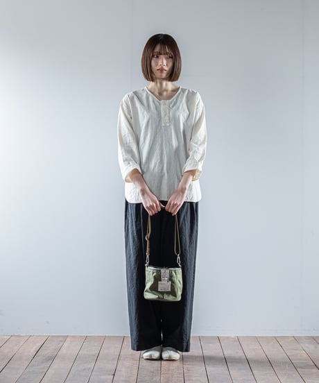 ARTE POVERA｜【 26WI57 】 イギリススモックパーカー RE-巾着ショルダーBAG (S)