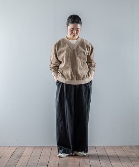 ATPOVA｜【 26WI41 】 コーデュロイ ラグランV (製品染)