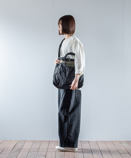ARTE POVERA｜【 26WI64 】 チェコキルトパンツ(黒染) RE-トート＆ショルダーBAG