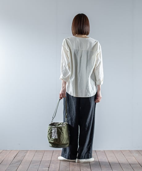 ARTE POVERA｜【 26WI58 】 イギリススモックパーカー RE-巾着ショルダーBAG (M)
