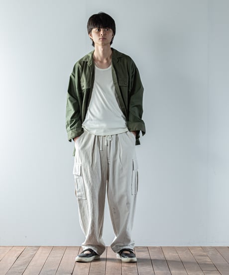 ARTE POVERA｜【 artea-reclothing208 】U.Sファティングシャツ RE-ワイドシャツ