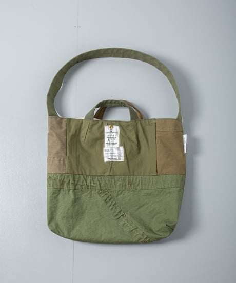 ARTE POVERA｜【 26WI56 】 イギリススモックパーカー&ルーマニアテントMIX RE-トート＆ショルダーBAG