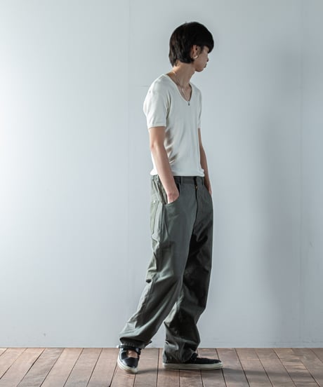 ARTE POVERA｜【 22WI82  】 ドイツランドリーBAG　RE-5ポケットバギーPT