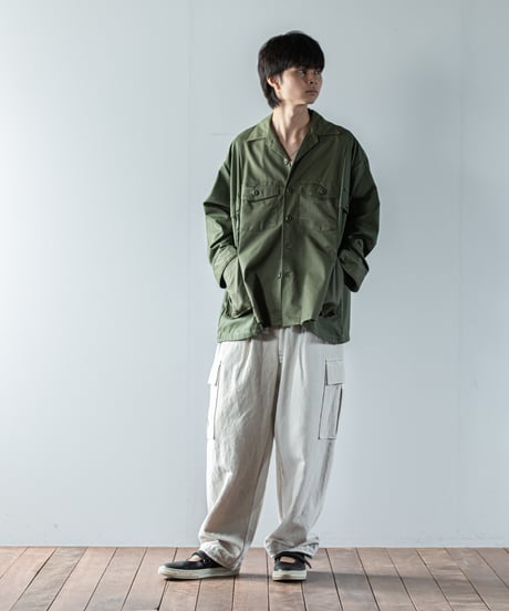 ARTE POVERA｜【 artea-reclothing208 】U.Sファティングシャツ RE-ワイドシャツ
