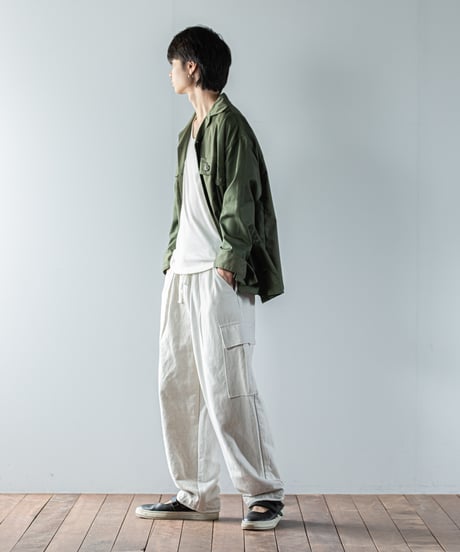 ARTE POVERA｜【 artea-reclothing208 】U.Sファティングシャツ RE-ワイドシャツ