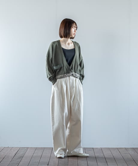 ARTE POVERA｜【 26WI62 】 スウェーデンウールアンダーパンツ RE-カーディガン