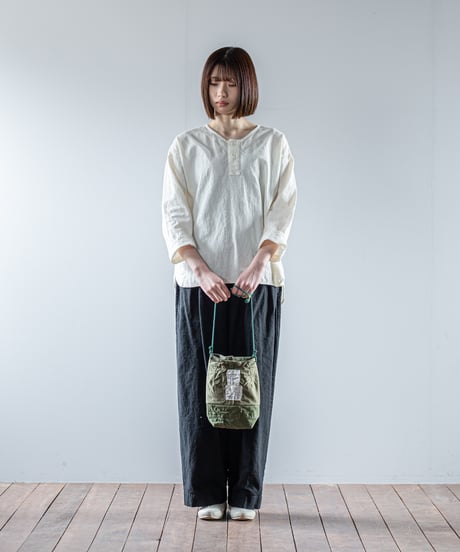 ARTE POVERA｜【 26WI52 】 イギリススモックパーカー&ルーマニアテントMIX RE-サコッシュ
