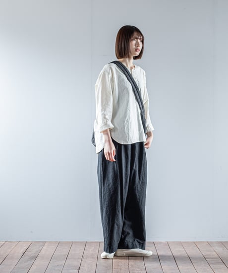 ARTE POVERA｜【 26WI64 】 チェコキルトパンツ(黒染) RE-トート＆ショルダーBAG