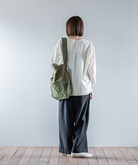 ARTE POVERA｜【 26WI56 】 イギリススモックパーカー&ルーマニアテントMIX RE-トート＆ショルダーBAG