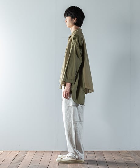 ARTE POVERA｜【 artea-reclothing602 】ユーロアーミー RE-ワイドシャツ