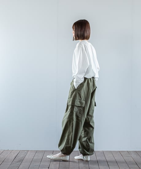 ATPOVA｜【 26WI61 】 コットン＆シルク カーゴPT