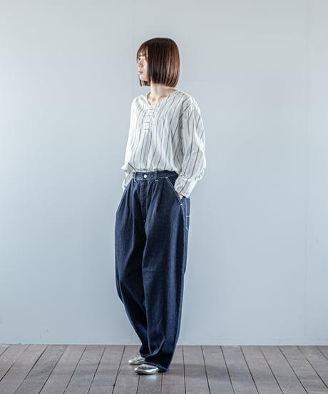ATPOVA｜【 26WI48(TEIBAN - ATP013) 】 12OZデニム 2タックPT