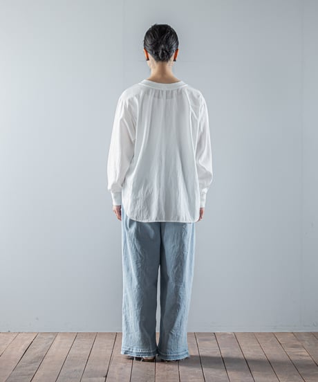 ATPOVA｜【 26WI49 】 12OZデニム 2タックPT (ダメージ加工)