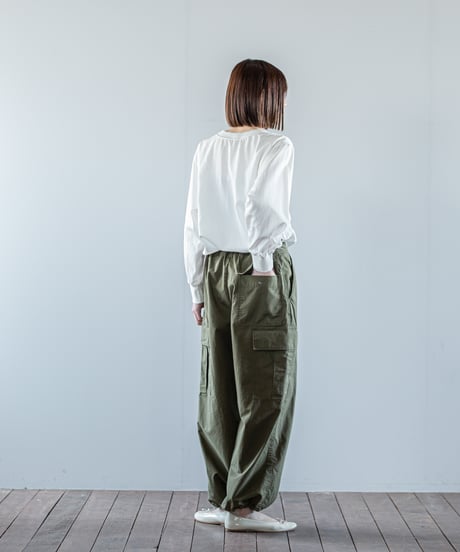 ATPOVA｜【 26WI61 】 コットン＆シルク カーゴPT