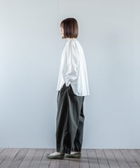 ATPOVA｜【 26WI59 】 コットン＆シルク 2タックイージーPT