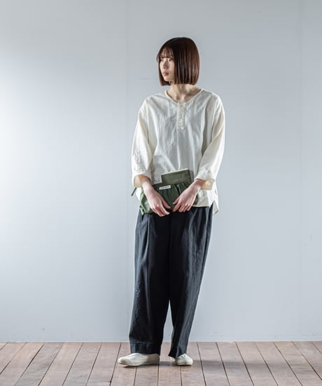 ARTE POVERA｜【 26WI51 】 イギリススモックパーカー RE-ポーチ (M)