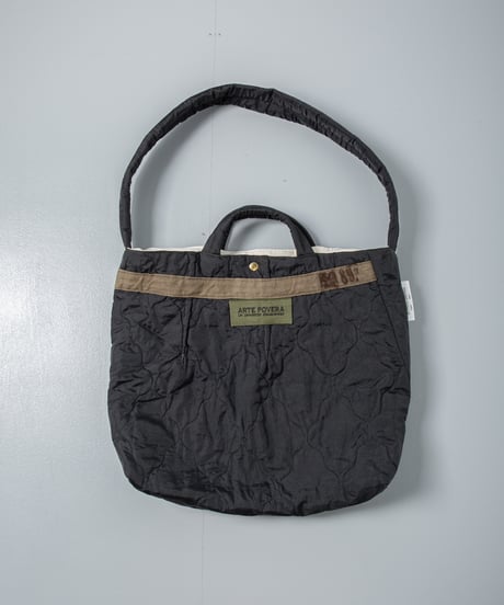 ARTE POVERA｜【 26WI64 】 チェコキルトパンツ(黒染) RE-トート＆ショルダーBAG