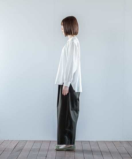 ATPOVA｜【 26WI59 】 コットン＆シルク 2タックイージーPT