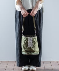 ARTE POVERA｜【 26WI58 】 イギリススモックパーカー RE-巾着ショルダーBAG (M)