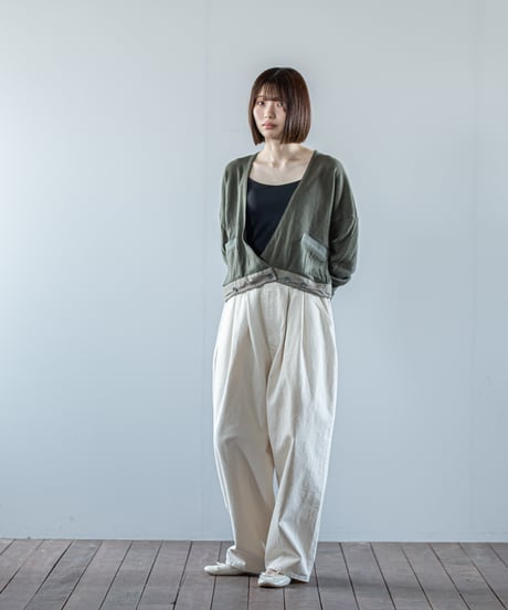 ARTE POVERA｜【 26WI62 】 スウェーデンウールアンダーパンツ RE-カーディガン