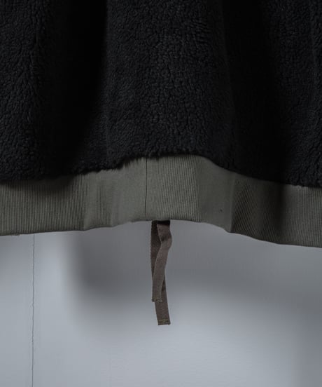ARTE POVERA｜【 26WI68 】 チェコキルトパンツ(黒染) RE-フードJKT