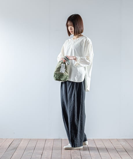 ARTE POVERA｜【 26WI52 】 イギリススモックパーカー&ルーマニアテントMIX RE-サコッシュ