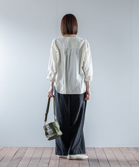 ARTE POVERA｜【 26WI57 】 イギリススモックパーカー RE-巾着ショルダーBAG (S)