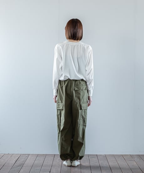 ATPOVA｜【 26WI61 】 コットン＆シルク カーゴPT