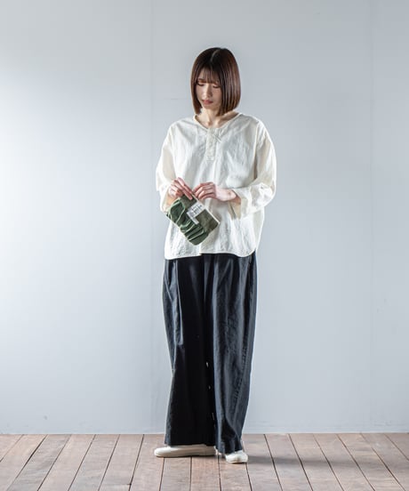 ARTE POVERA｜【 26WI50 】 イギリススモックパーカー RE-ポーチ (S)