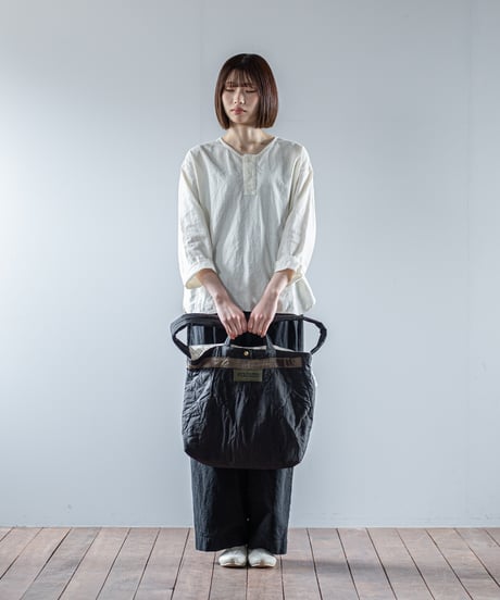 ARTE POVERA｜【 26WI64 】 チェコキルトパンツ(黒染) RE-トート＆ショルダーBAG