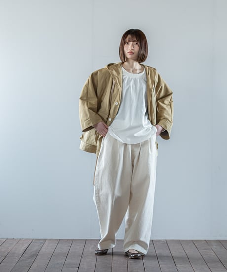 ATPOVA｜【 26WI47 】 ウォッシュC/N ドルマンフードJKT (ライナー取り外し可)
