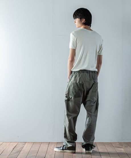 ARTE POVERA｜【 22WI82  】 ドイツランドリーBAG　RE-5ポケットバギーPT